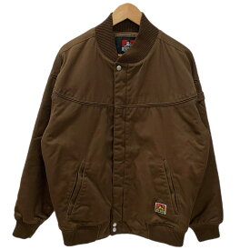 【中古】ベン デイビス BEN DAVIS ダービー ジャケット ブラウン Mサイズ 201MT-6681