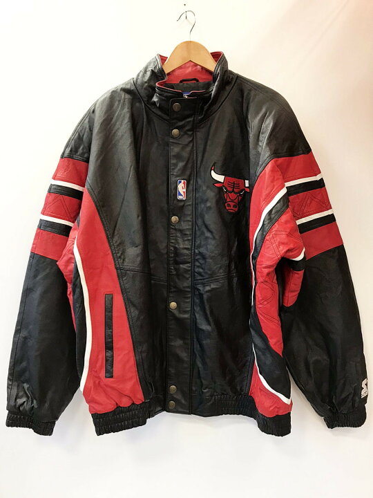 楽天市場】【中古】STARTER スターター シカゴブルズ NBA レザー 