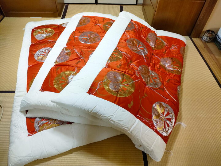 楽天市場】【中古】 ☆未使用☆ 真綿布団 婚礼布団 ダブル 敷布団  