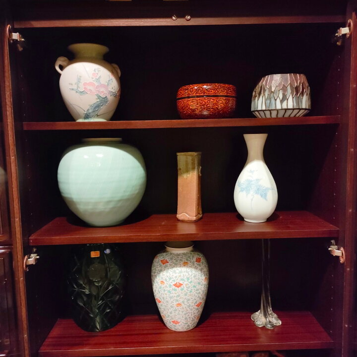 楽天市場】【中古】 ツボ セット 壺 壷 花瓶 インテリア まとめ 花器
