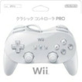 【送料無料】【中古】Wii クラシックコントローラ PRO(シロ) （箱説付き）