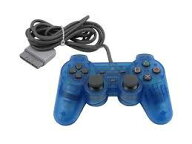 【送料無料】【中古】PS プレイステーション アナログコントローラ (DUALSHOCK) アイランド・ブルー コン…
