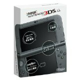 【送料無料】【中古】3DS New ニンテンドー3DS LL メタリックブラック （箱説付き）