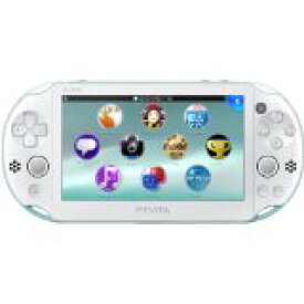 【送料無料】【中古】PlayStation Vita Wi-Fiモデル ライトブルー/ホワイト (PCH-2000ZA14) プレイステーション ヴィータ（箱説付き）