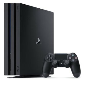 【送料無料】【中古】PS4 PlayStation 4 Pro ジェット・ブラック 1TB (CUH-7100BB01) プレステ4（箱付き）