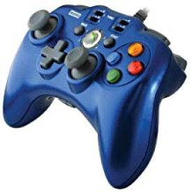 【訳あり】【送料無料】【中古】Xbox 360 ホリパッドEXターボ ブルー コントローラー