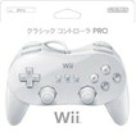 【送料無料】【中古】Wii クラシックコントローラ PRO(シロ) コントローラー