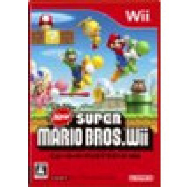 楽天市場】【送料無料】【中古】Wii New スーパーマリオブラザーズ Wii 