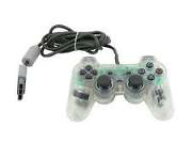 【送料無料】【中古】PS プレイステーション アナログコントローラ (DUALSHOCK) クリスタル コントローラ…