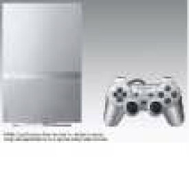 【訳あり】【送料無料】【中古】PS2 PlayStation 2 サテン・シルバー (SCPH-75000SSS) プレステ2 コントローラーはホリ製