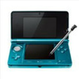 【訳あり】【送料無料】【中古】3DS ニンテンドー3DS アクアブルー 本体 任天堂