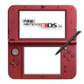 【送料無料】【中古】3DS Newニンテンドー3DS LL メタリックレッド 本体 任天堂