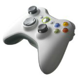 【送料無料】【中古】Xbox 360 ワイヤレスコントローラー(ホワイト) マイクロソフト