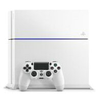 【送料無料】【中古】PS4 PlayStation 4 グレイシャー・ホワイト 500GB (CUH-1200AB02) プレステ4（箱説…