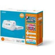 【訳あり】【送料無料】【中古】Wii U すぐに遊べるファミリープレミアムセット(シロ) 白 任天堂（マリオ…