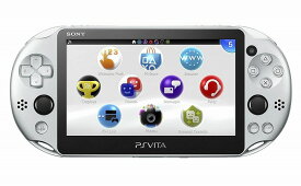 【送料無料】【中古】PlayStation Vita Wi-Fiモデル シルバー (PCH-2000ZA25)