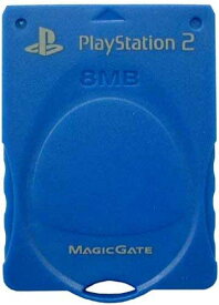 【送料無料】【中古】PS2 プレイステーション2 PlayStation2専用 MEMORY CARD アイリスブルー メモリーカード MAGIC GATE