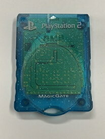 【送料無料】【中古】PS2 プレイステーション2 PlayStation2専用 MEMORY CARD スパークリングブルー メモリーカード MAGIC GATE