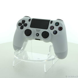 【送料無料】【中古】PS4 PlayStation 4 ワイヤレスコントローラー (DUALSHOCK 4) グレイシャー・ホワイト (CUH-ZCT2J13)（箱説付き）
