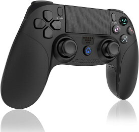 中古 【送料無料】【中古】PS4 PlayStation 4 WIRELESS JOYSTICK for P-4 ワイヤレス コントローラー ブラック 8951 （箱説付き）