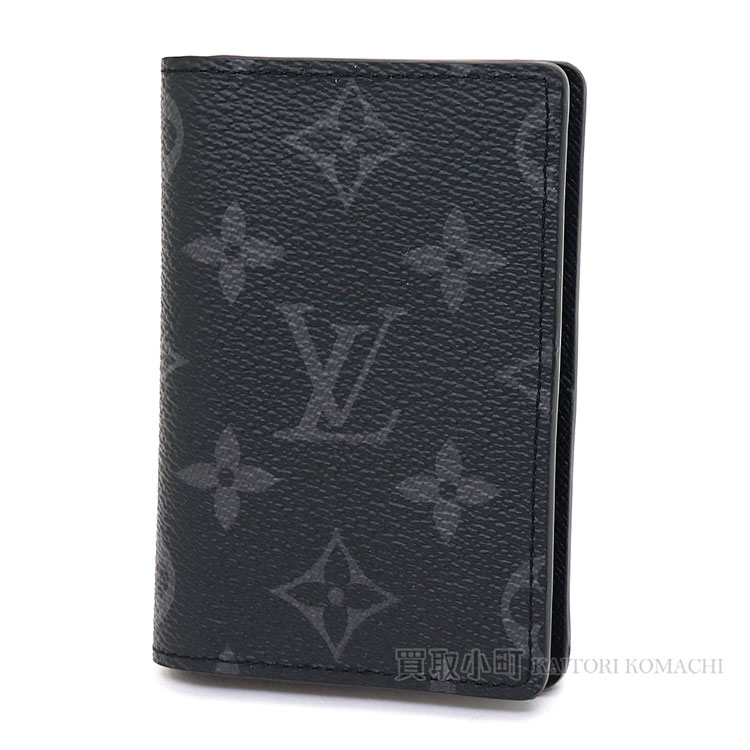 KAITORIKOMACHI: Louis Vuitton M61696 オーガナイザードゥポッシュモノグラムエクリプスカードケースパスケース card case pocket ...