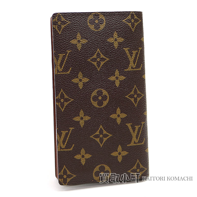 KAITORIKOMACHI: Folio long wallet men wallet wallet LV Columbus Wallet Monogram with coin purse ...