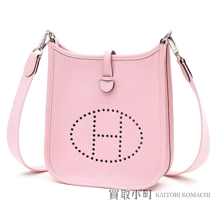 楽天市場】【未使用品】エルメス【HERMES】 エヴリンTPM ローズサクラ  