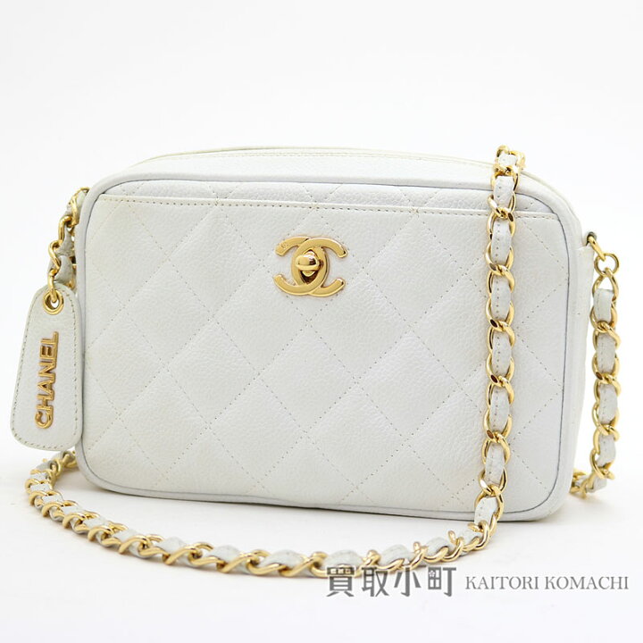 楽天市場】シャネル 【CHANEL】 ミニマトラッセ キャビアスキン 