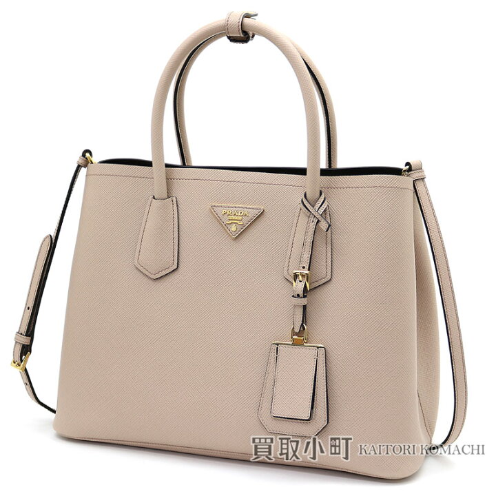楽天市場】【美品】プラダ 【PRADA】 ダブルバッグ サフィアーノレザー 