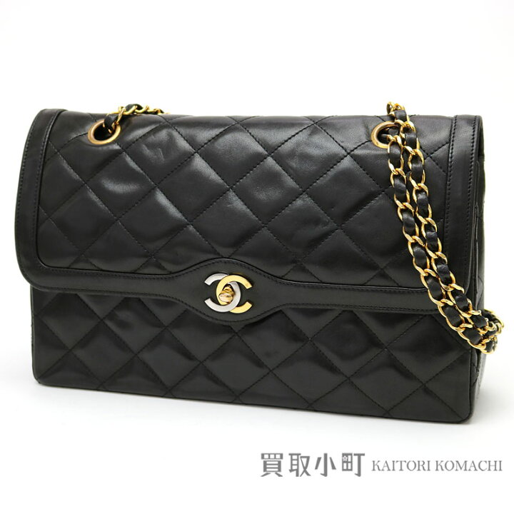 楽天市場】シャネル 【CHANEL】 マトラッセ フラップバッグ ブラック  