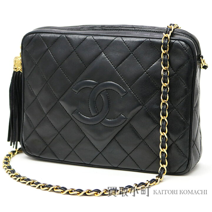楽天市場】シャネル 【CHANEL】 マトラッセ ダイヤステッチ タッセル  