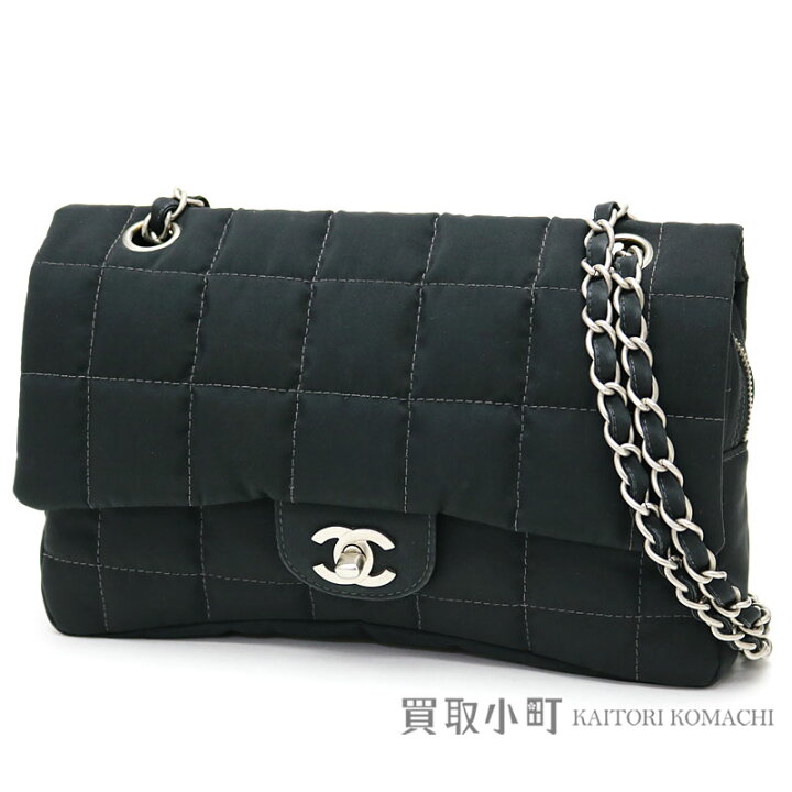 楽天市場】シャネル 【CHANEL】 Wチェーンショルダーバッグ チョコバー  