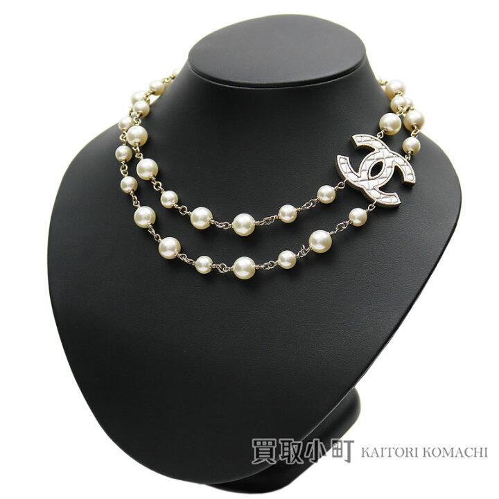 楽天市場】【美品】シャネル 【CHANEL】ココマーク コスチュームパール  