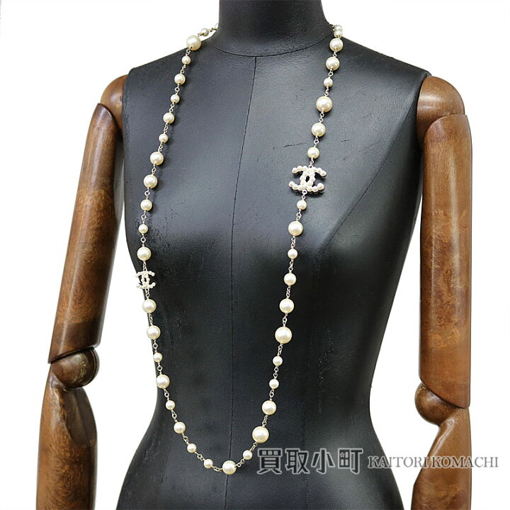 楽天市場】【美品】シャネル 【CHANEL】ココマーク コスチュームパール 