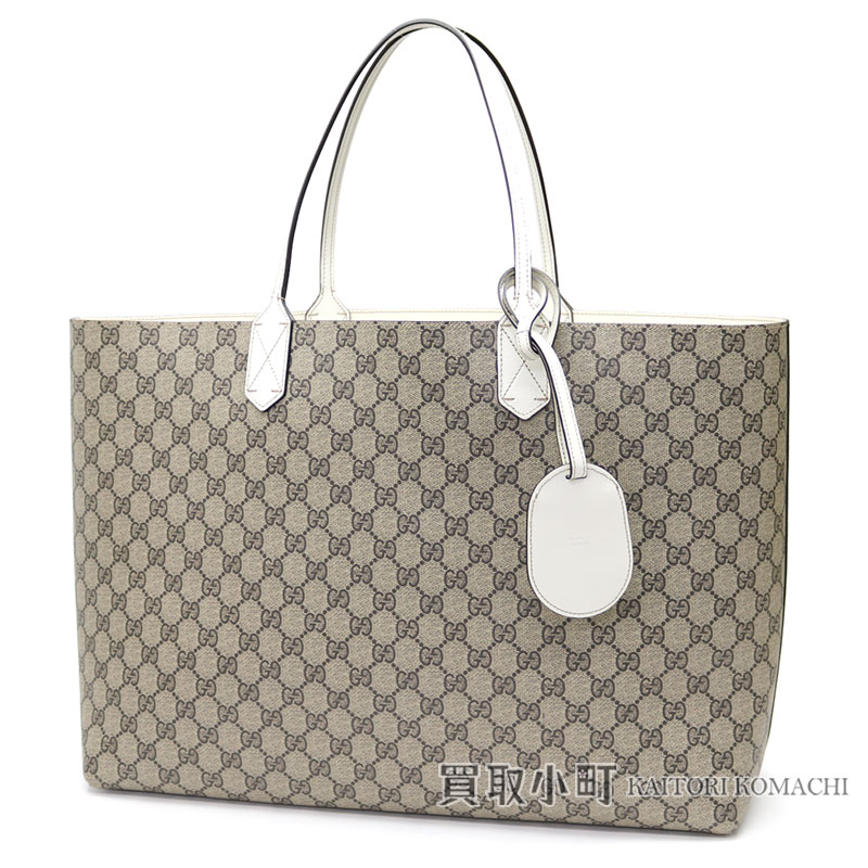 gucci reversible gg leather tote bag