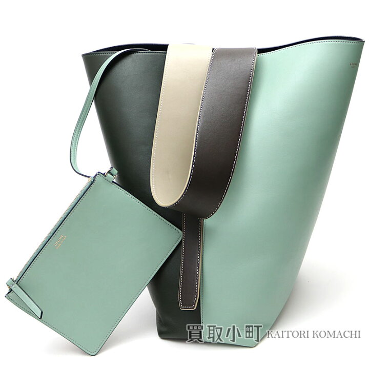 CELINE】【バイカラー】セリーヌ『カバ スモール 2WAYハンドバッグ  