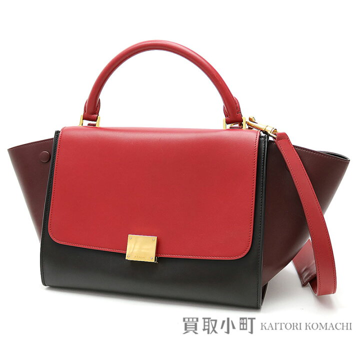 楽天市場】【美品】セリーヌ 【CELINE】 トラペーズ ハンドバッグ 