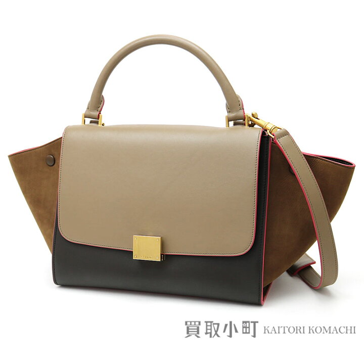 楽天市場】【美品】セリーヌ 【CELINE】 トラペーズ スモール  