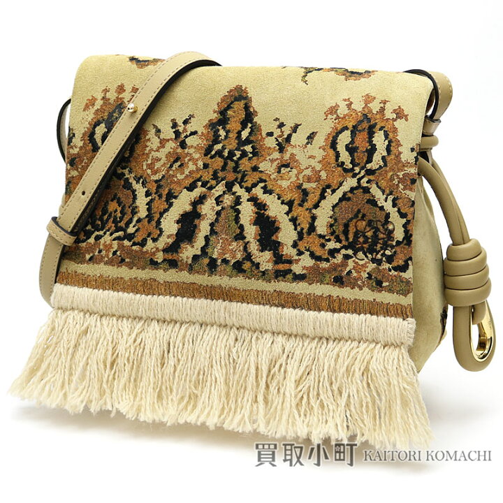 楽天市場】【新品同様】ロエベ 【LOEWE】 フラメンコ ノット フリンジ 
