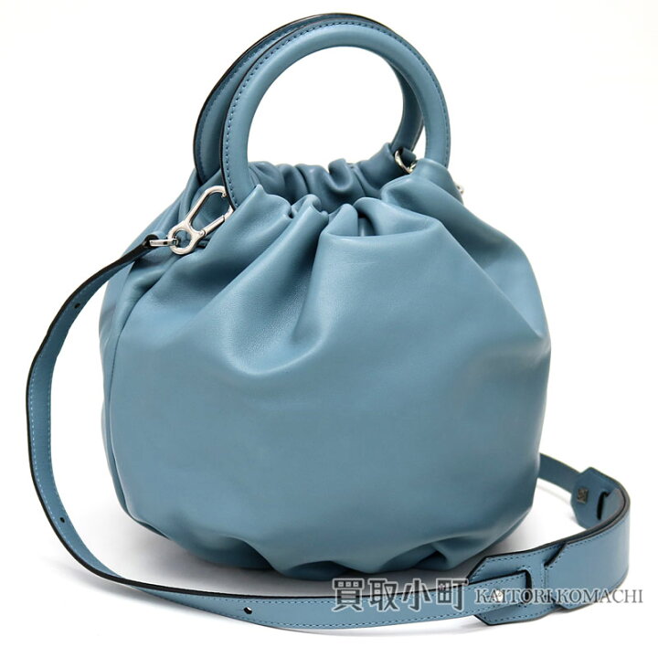 楽天市場】【美品】ロエベ 【LOEWE】 バウンスバッグ ストーンブルー 