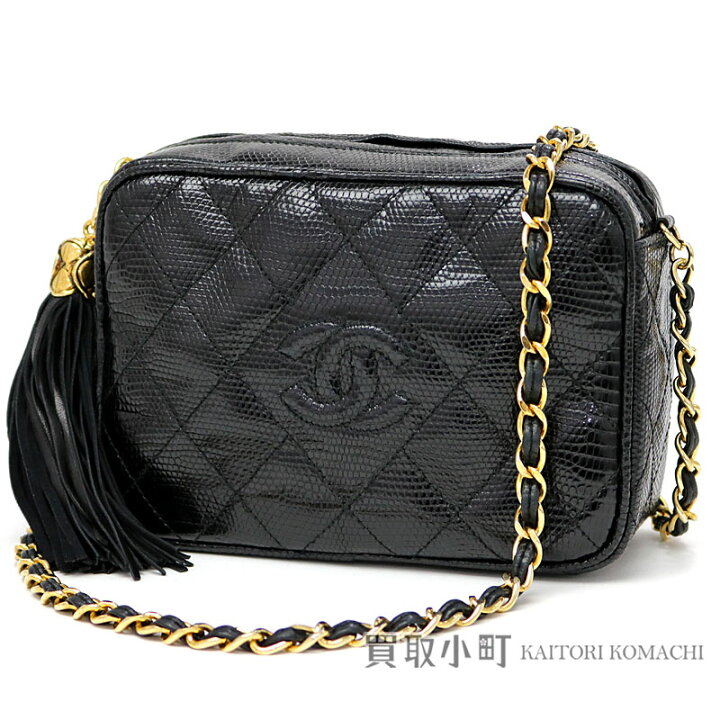 楽天市場】シャネル 【CHANEL】 リザード ミニマトラッセ ダイヤ  