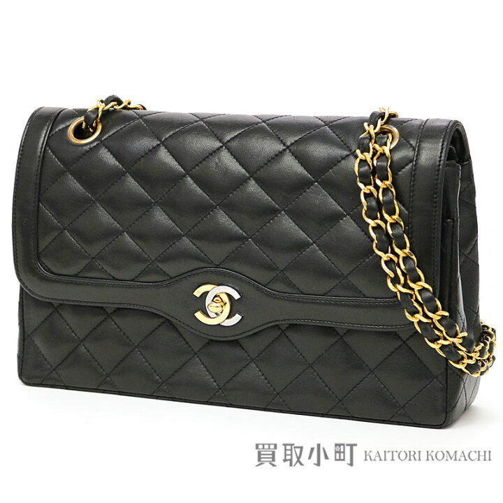 楽天市場】シャネル 【CHANEL】 マトラッセ フラップバッグ ブラック  