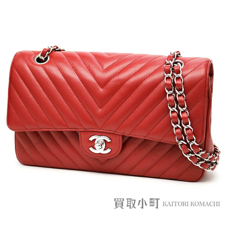 楽天市場】【未使用品】シャネル 【CHANEL】 シェブロン キャビア 