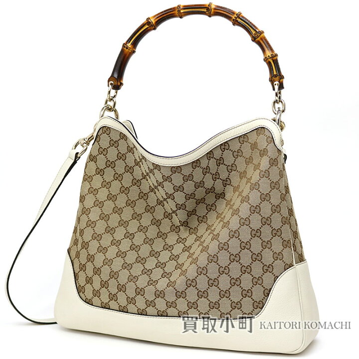 楽天市場】【未使用品】グッチ 【GUCCI】 ダイアナ バンブーディテール 