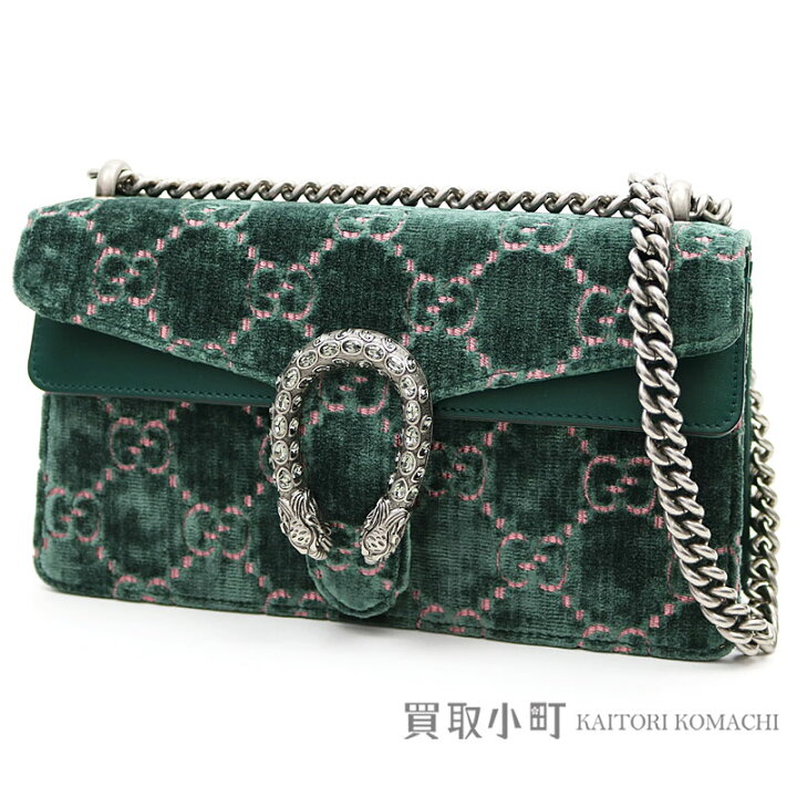 楽天市場】【新品同様】グッチ 【GUCCI】ディオニュソス GGベルベット  