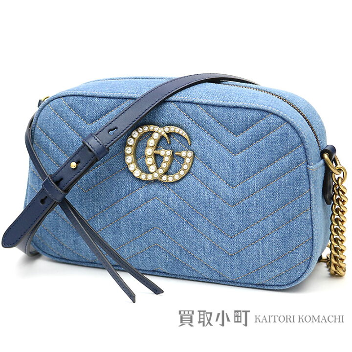 楽天市場】【新品同様】グッチ 【GUCCI】日本限定 デニム ショルダー  