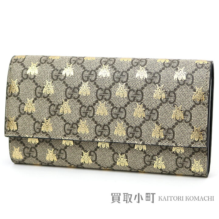 楽天市場】【未使用品】グッチ 【GUCCI】 ビープリント GGスプリーム  