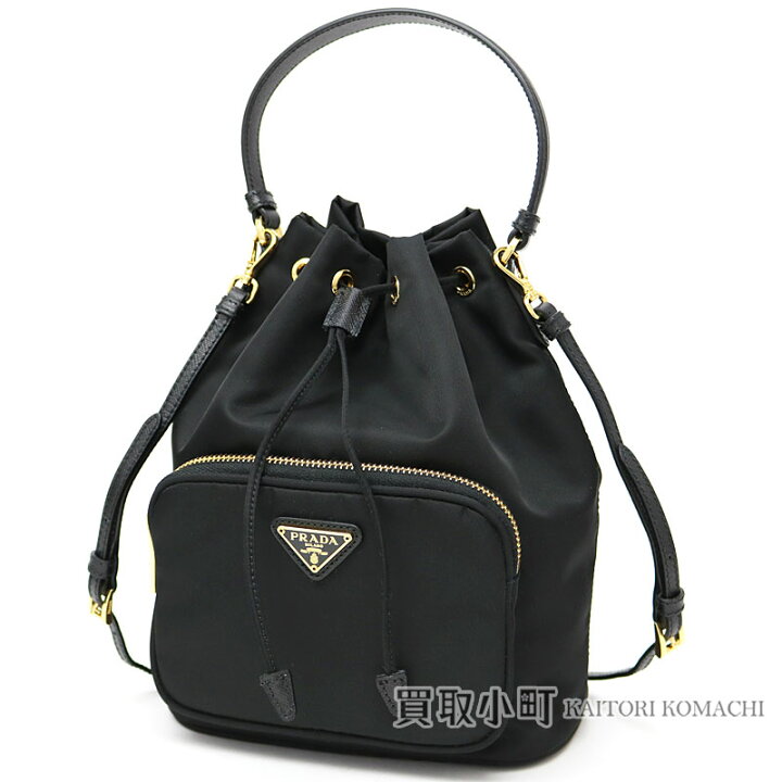 楽天市場】【新品同様】プラダ 【PRADA】ドローストリングバッグ 
