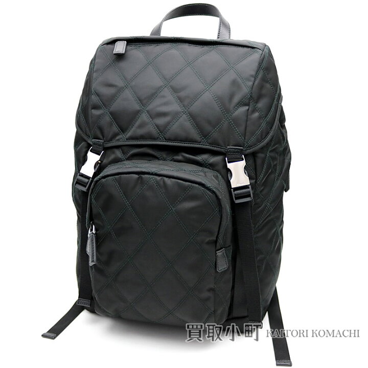 楽天市場】【新品同様】プラダ【PRADA】 ファブリック バックパック  