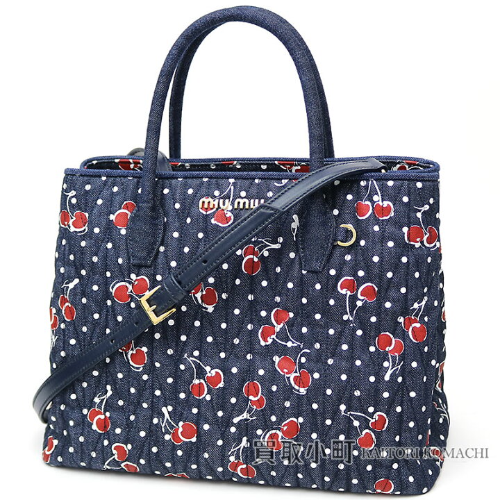楽天市場】【新品同様】ミュウミュウ 【MIUMIU】 マテラッセ デニム  